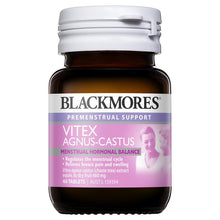 Load image into Gallery viewer, Blackmores Vitex Angus Castus 40 Tablets