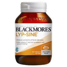 Load image into Gallery viewer, Blackmores Lyp-Sine 100 Tablets