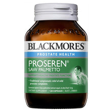 Load image into Gallery viewer, Blackmores Proseren Saw Palmetto 120 Capsules