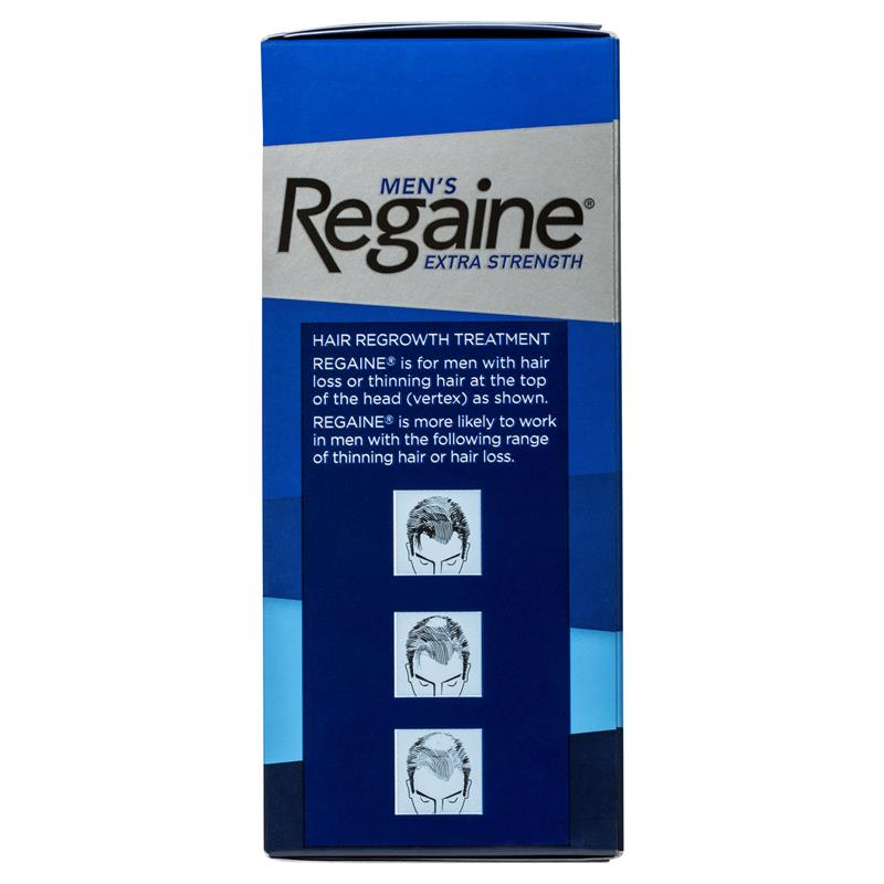 Regaine Men's Extra Strength Hair Regrowth Treatment 4 x 60mL (Limit of ONE per Order)