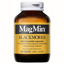 Load image into Gallery viewer, Blackmores Magmin 500mg 250 Tablets