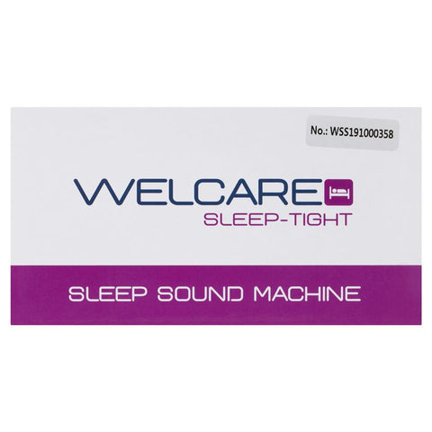 Welcare Sleep Tight Sleep Sound Machine - Plays Mother's Own Heartbeat WSS 100