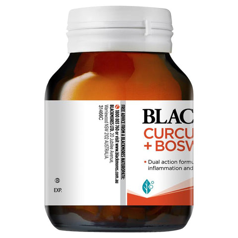 Blackmores Curcumin Active + Boswellia 60 Capsules