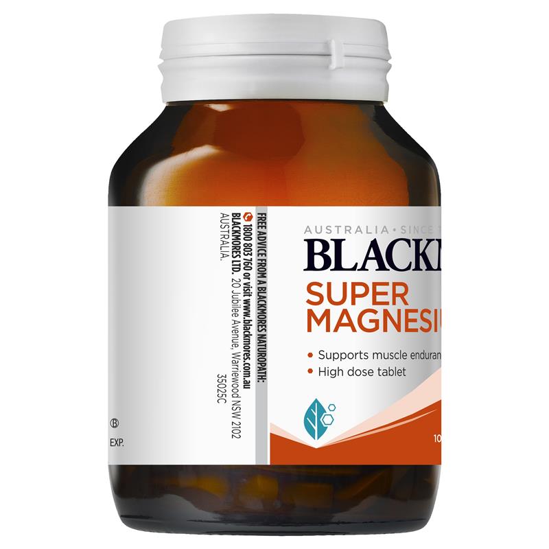 Blackmores Super Magnesium Plus 100 Tablets