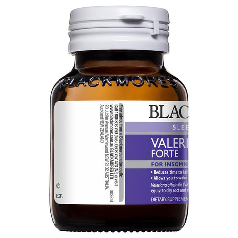 Blackmores Valerian Forte 2000mg 60 Tablets (Expiry 05/2026)