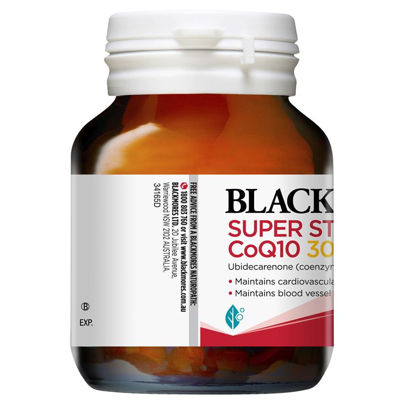 Blackmores Super Strength CoQ10 300mg 30 Tablets