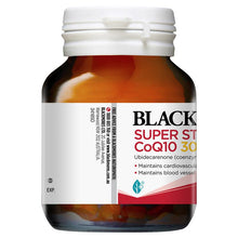 Load image into Gallery viewer, Blackmores Super Strength CoQ10 300mg 30 Tablets