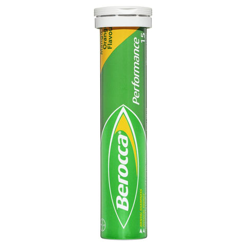 Berocca Energy Vitamin Mango & Orange Effervescent Tablet 30 Pack