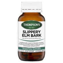 Load image into Gallery viewer, Thompson&#39;s Slippery Elm Bark 800mg 60 Tablets