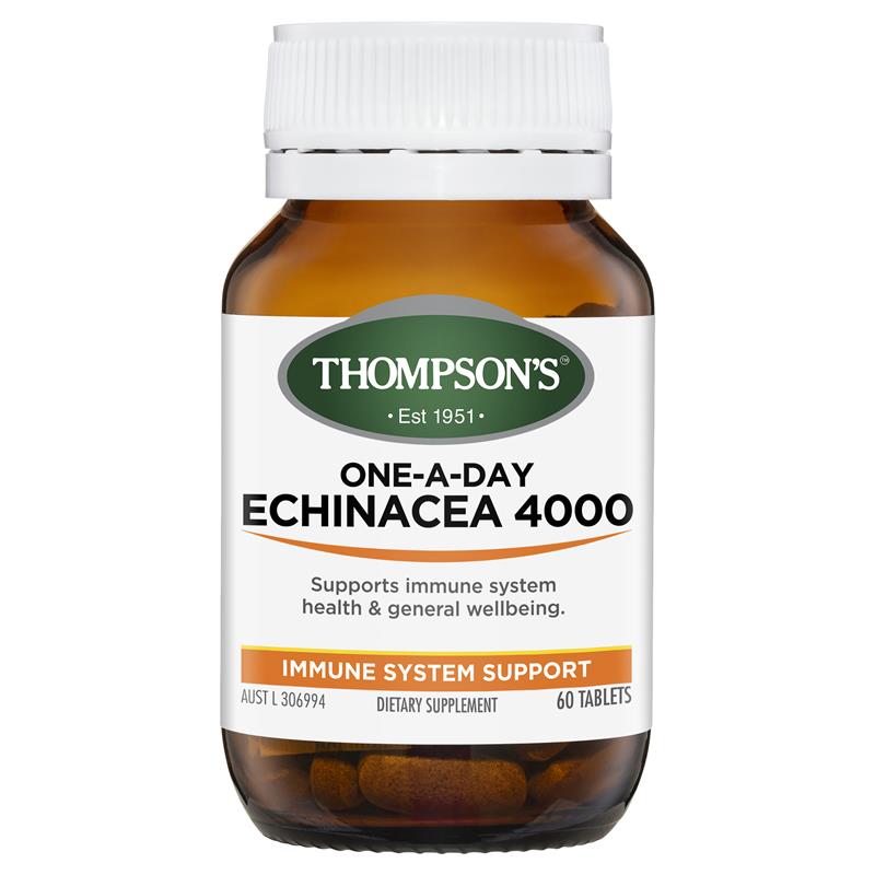 Thompson's One-a-day Echinacea 4000mg 60 Tablets