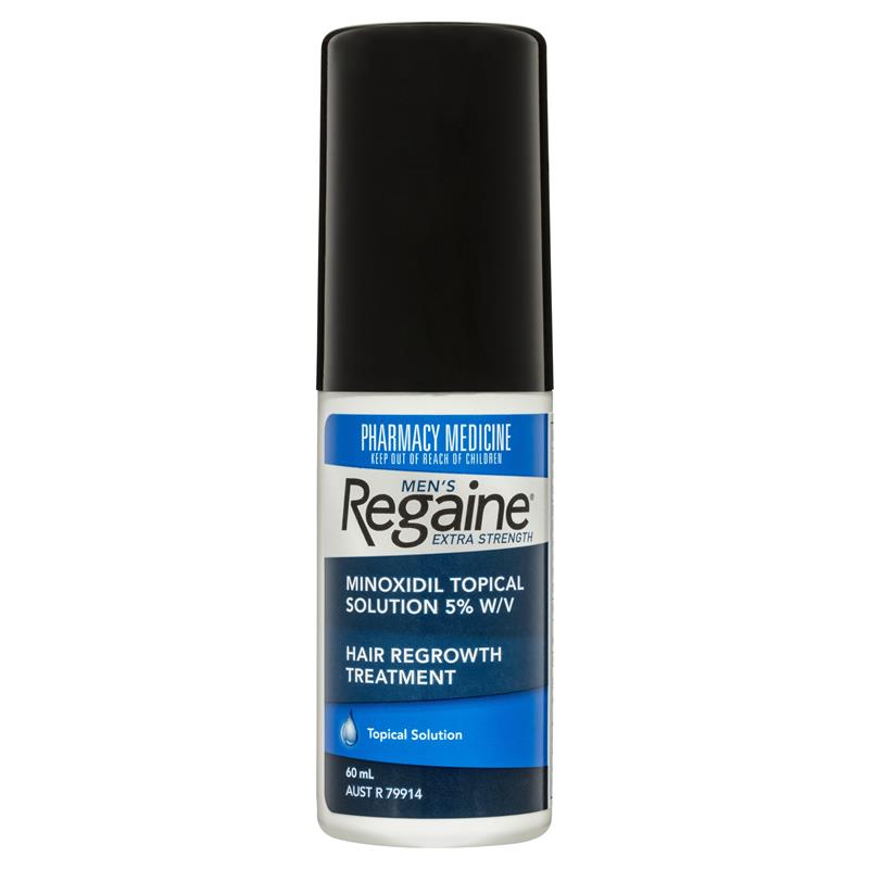 Regaine Men's Extra Strength Hair Regrowth Treatment 4 x 60mL (Limit of ONE per Order)