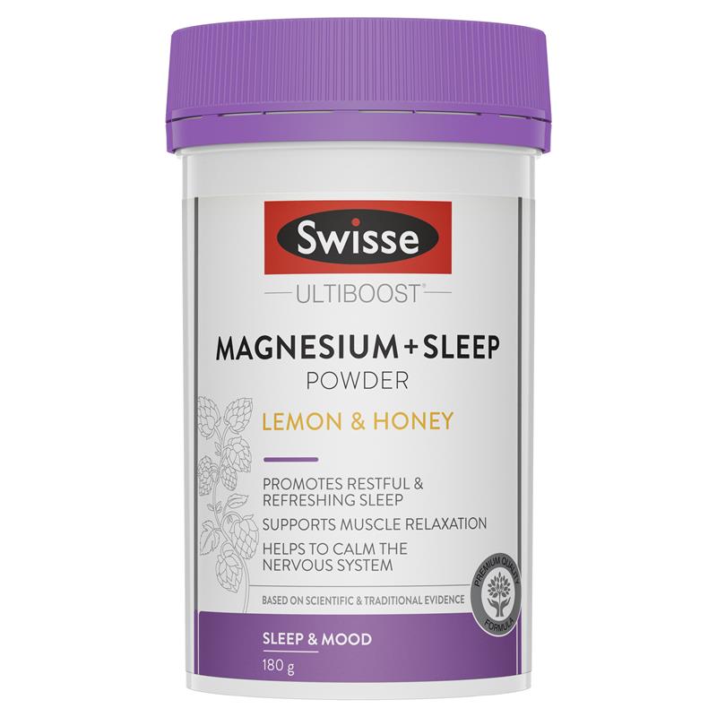 SWISSE Ultiboost Magnesium + Sleep Powder 180G