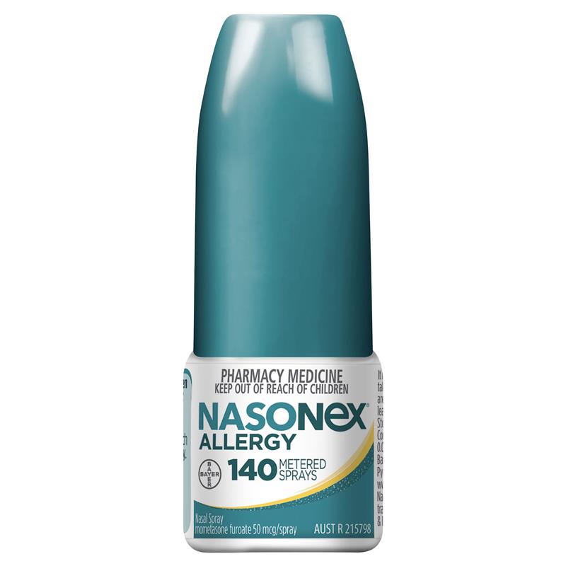 Nasonex Allergy Non-Drowsy 24 Hour Nasal Spray 140 Sprays (Limit ONE per Order)