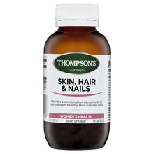 Load image into Gallery viewer, Thompson&#39;s Skin, Hair &amp; Nails 90 Capsules (Ships May)