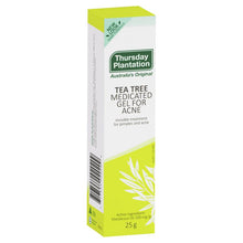 Load image into Gallery viewer, Thursday Plantation Tea Tree Medicated Gel For Acne - 25g