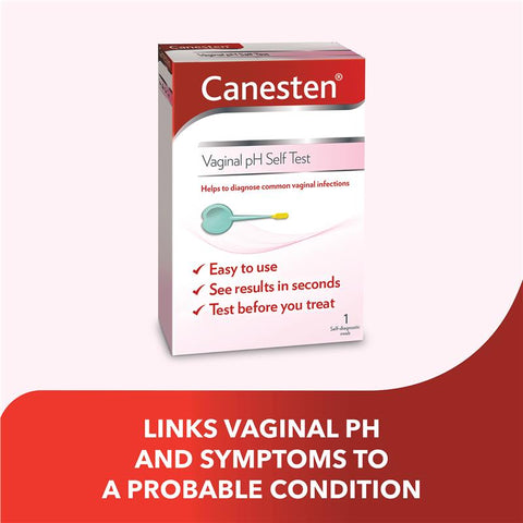 Canesten Vaginal pH Self Test 1 Pack