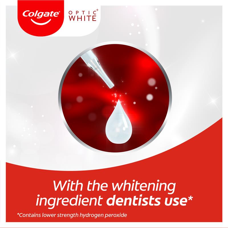 Colgate Optic White Renewal Lasting Fresh teeth Whitening Toothpaste 85g