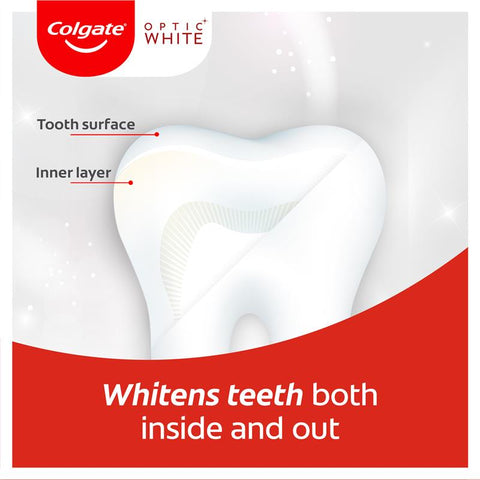 Colgate Optic White Renewal Lasting Fresh teeth Whitening Toothpaste 85g