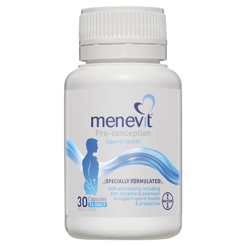 Menevit Pre-Conception Sperm Health Capsules 30 pack (30 days)