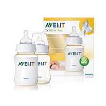 Load image into Gallery viewer, AVENT BOTTLE ADV 1M+ 260ML 2PK