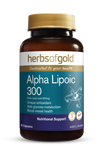 Herbs of Gold Alpha Lipoic 300 60 Vegetarian Capsules