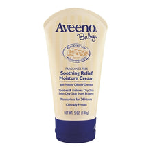 Load image into Gallery viewer, Aveeno Baby Fragrance Free Soothing Relief Moisture Cream 140g