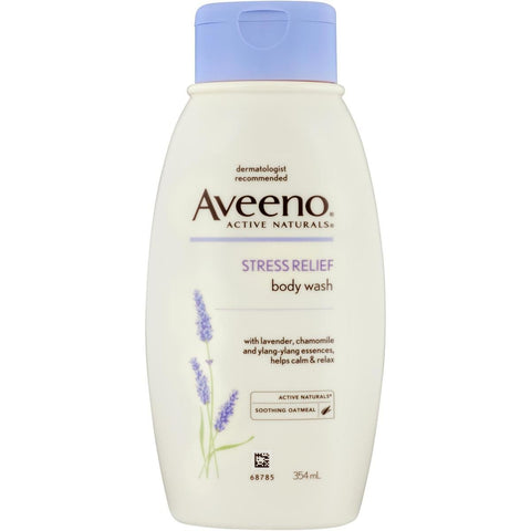 Aveeno Stress Body Wash 354ML
