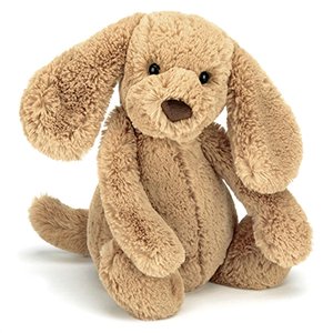 Jellycat Bashful Toffee Puppy Medium