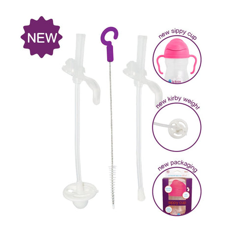 B.Box Replacement Straw And Cleaner Pack