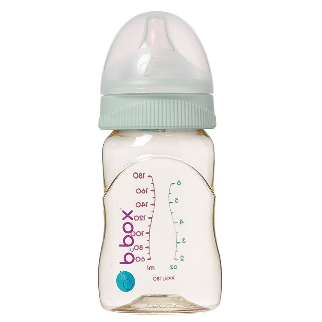 B.BOX Baby Bottle - 180mL Sage