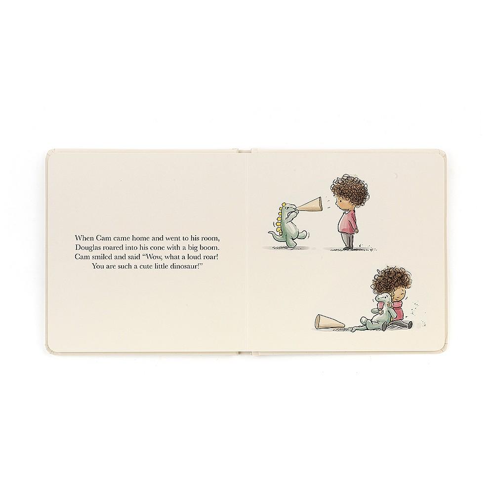 Jellycat Not So Scary Dinosaur Book