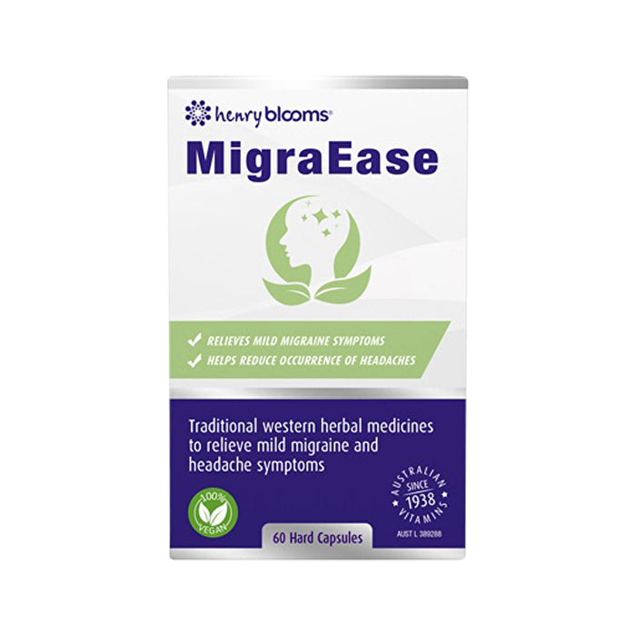 Henry Blooms Migra Ease 60 Capsules