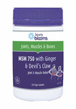 Henry Blooms MSM 750 with Ginger 1000mg & Devil's Claw 120 Vegetarian Capsules