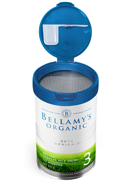 Bellamy’s Organic Beta Genica-8 Step 3 Toddler Milk Drink 12 Months - 3 Years 800g