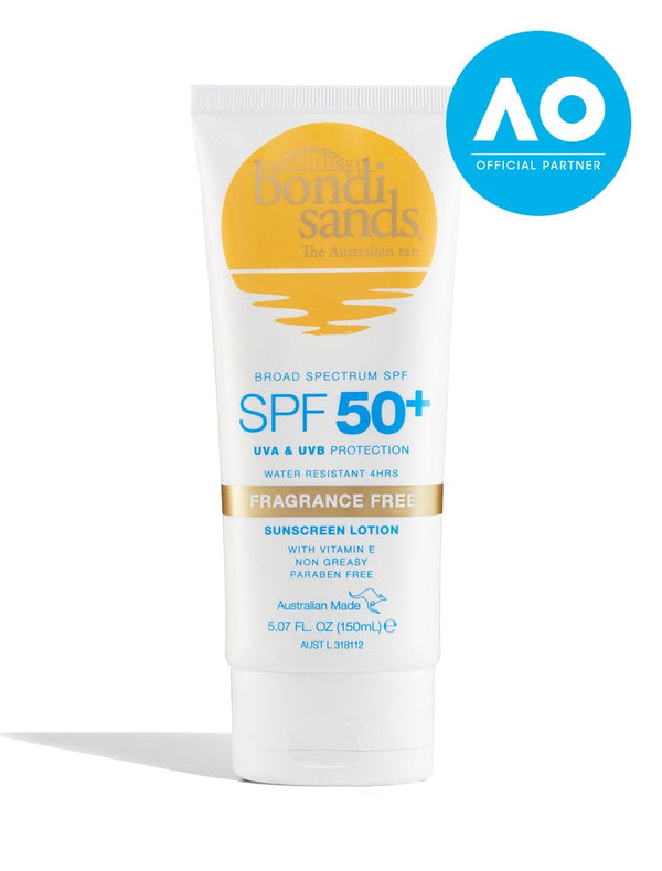 Bondi Sands Spf 50+ Body Sunscreen Lotion Fragrance Free 150mL