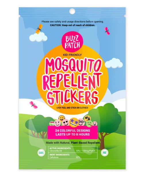 The Natural Patch Co. Buzz Patch Mosquito Repellent Stickers 24 Pack