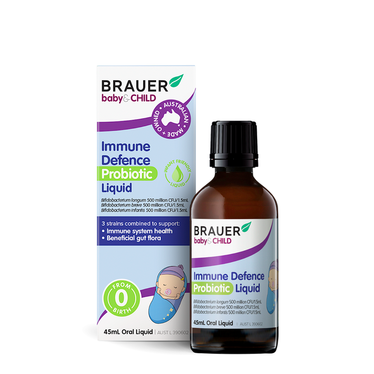 Brauer Baby & Child Immune Defence Probiotic 45mL