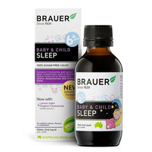 Load image into Gallery viewer, Brauer Baby &amp; Child Sleep Oral Liquid 100mL