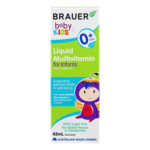Brauer Baby & Kids Liquid Multivitamin for Infants 45mL