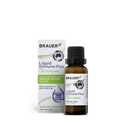 Brauer Liquid Immune Plus With Lactoferrin 23mL