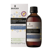 Load image into Gallery viewer, Brauer Manuka Honey Chesty Cough Elixir 200mL