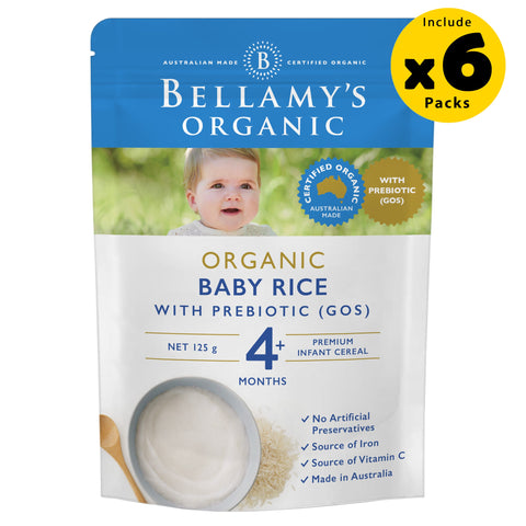 Bellamy's Organic 6 x 125g - Special Bundle