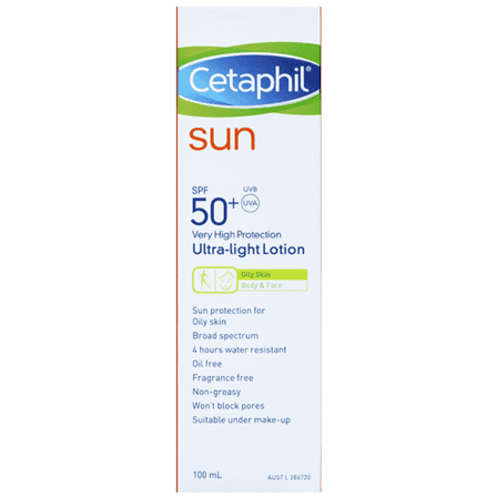 Cetaphil Sun SPF 50+ Ultra Light Lotion 100mL