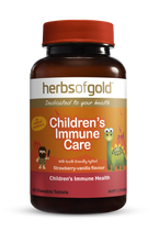 Load image into Gallery viewer, Herbs of Gold Children&#39;s Immune Care 60 Chewable Tablets
