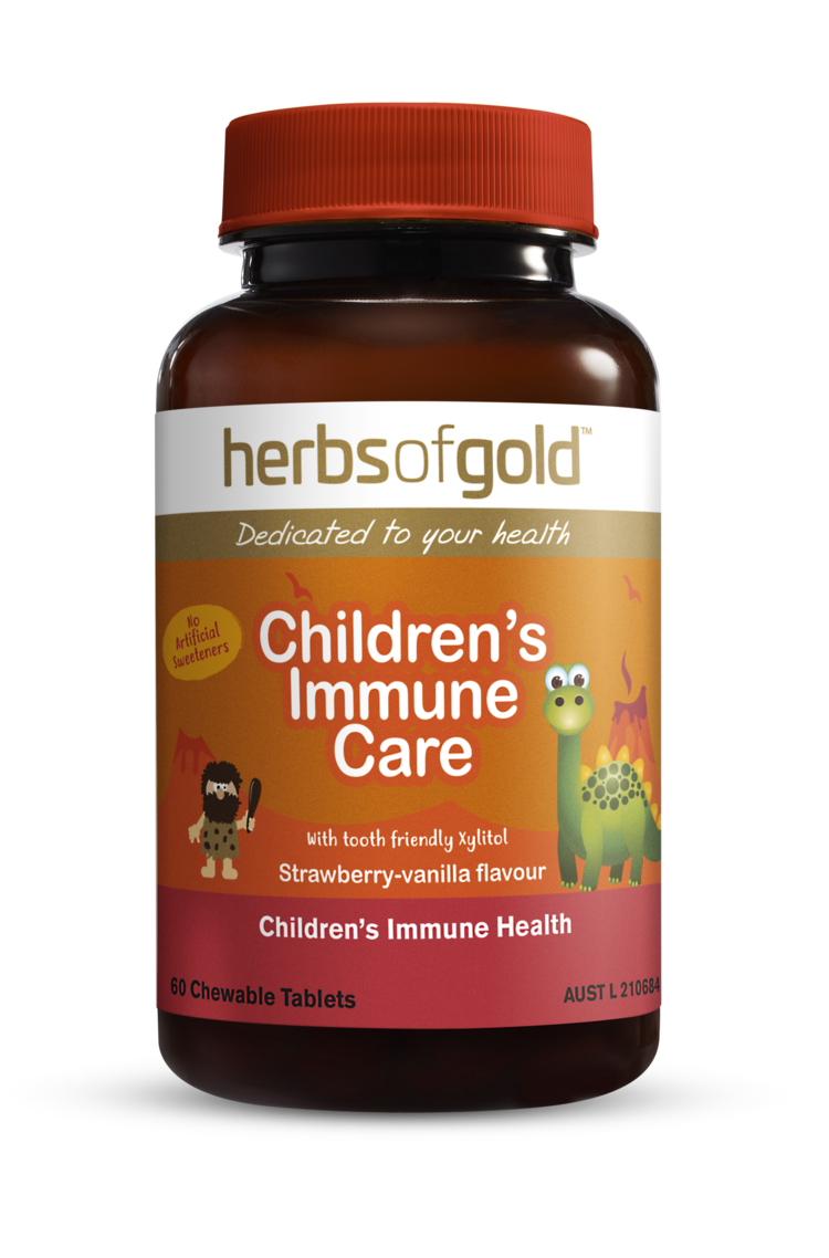 Herbs of Gold Children's Immune Care 60 Chewable Tablets