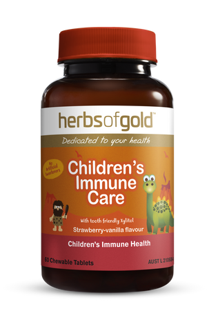 Herbs of Gold Children's Immune Care 60 Chewable Tablets