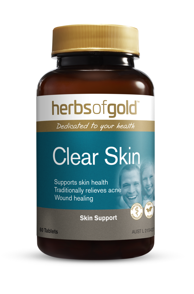 Herbs of Gold Clear Skin 60 Tablets