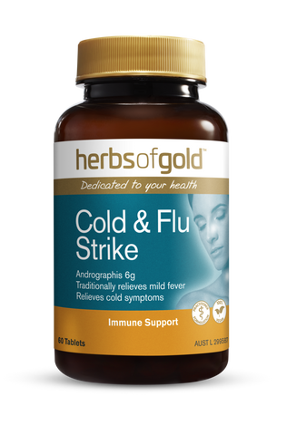 Herbs of Gold Cold & Flu Strike 60 Tablets