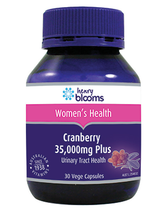 Load image into Gallery viewer, Henry Blooms Cranberry 35,000mg Plus Vitamin C &amp; Silica 30 Capsules