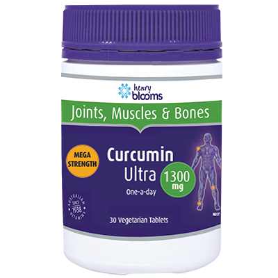 Henry Blooms Curcumin Ultra 1300mg 30 Tablets